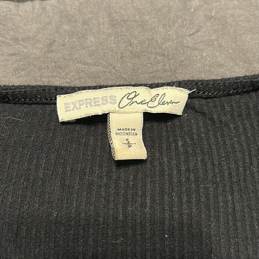 Express Black Body Suit - Picture 2 of 5